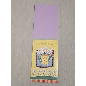 "Get Well Soon" Greeting Card - P.S. Greetings VTG Unused Card